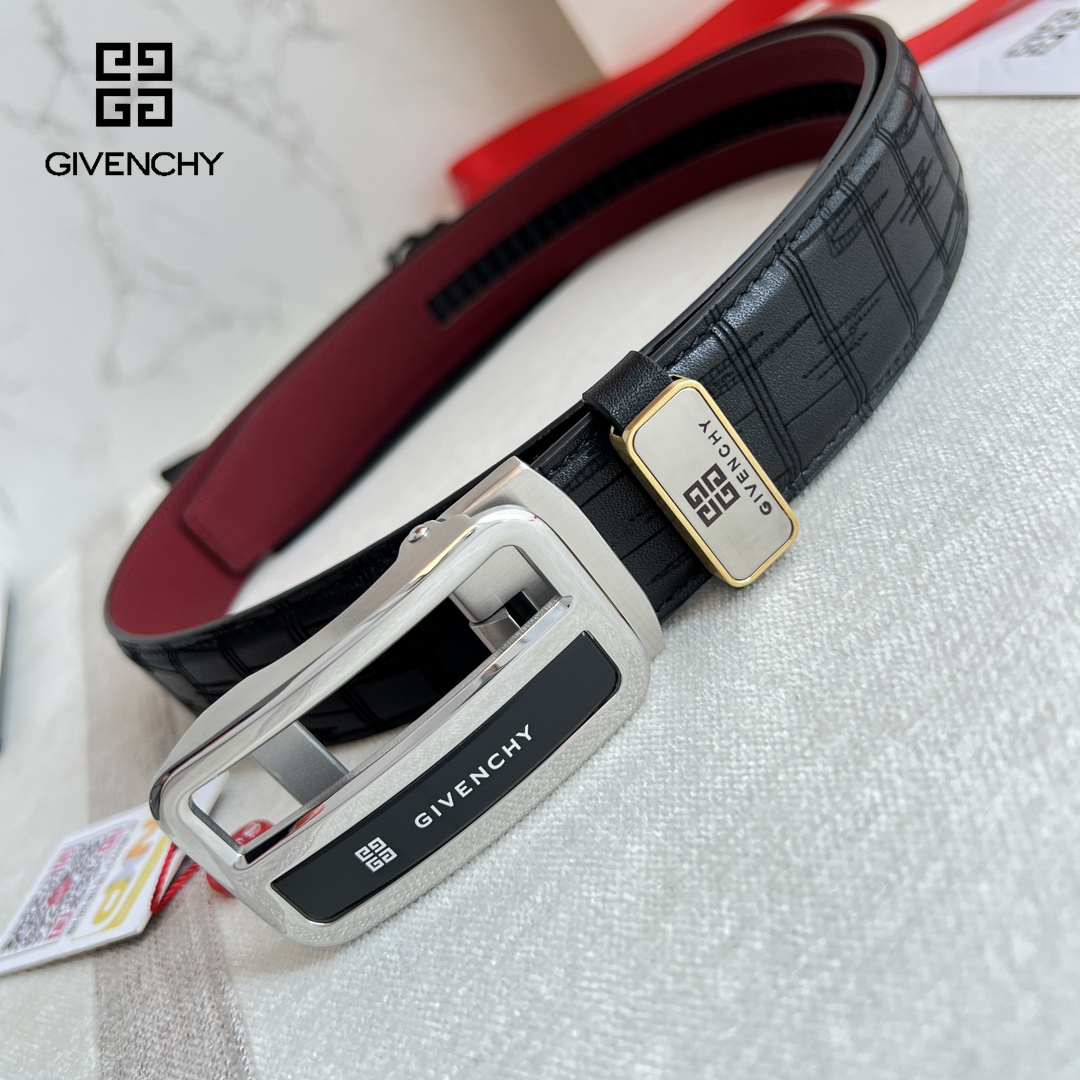 【GIVENCHY】(ジバンシー) 3.5cmベルト メンズ 24706-BRAND OFF