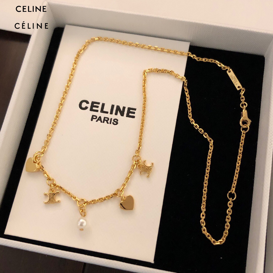 【CELINE】ネックレス、新しいネックレス万能シンプルファッションオーナメント 240729-BRAND OFF