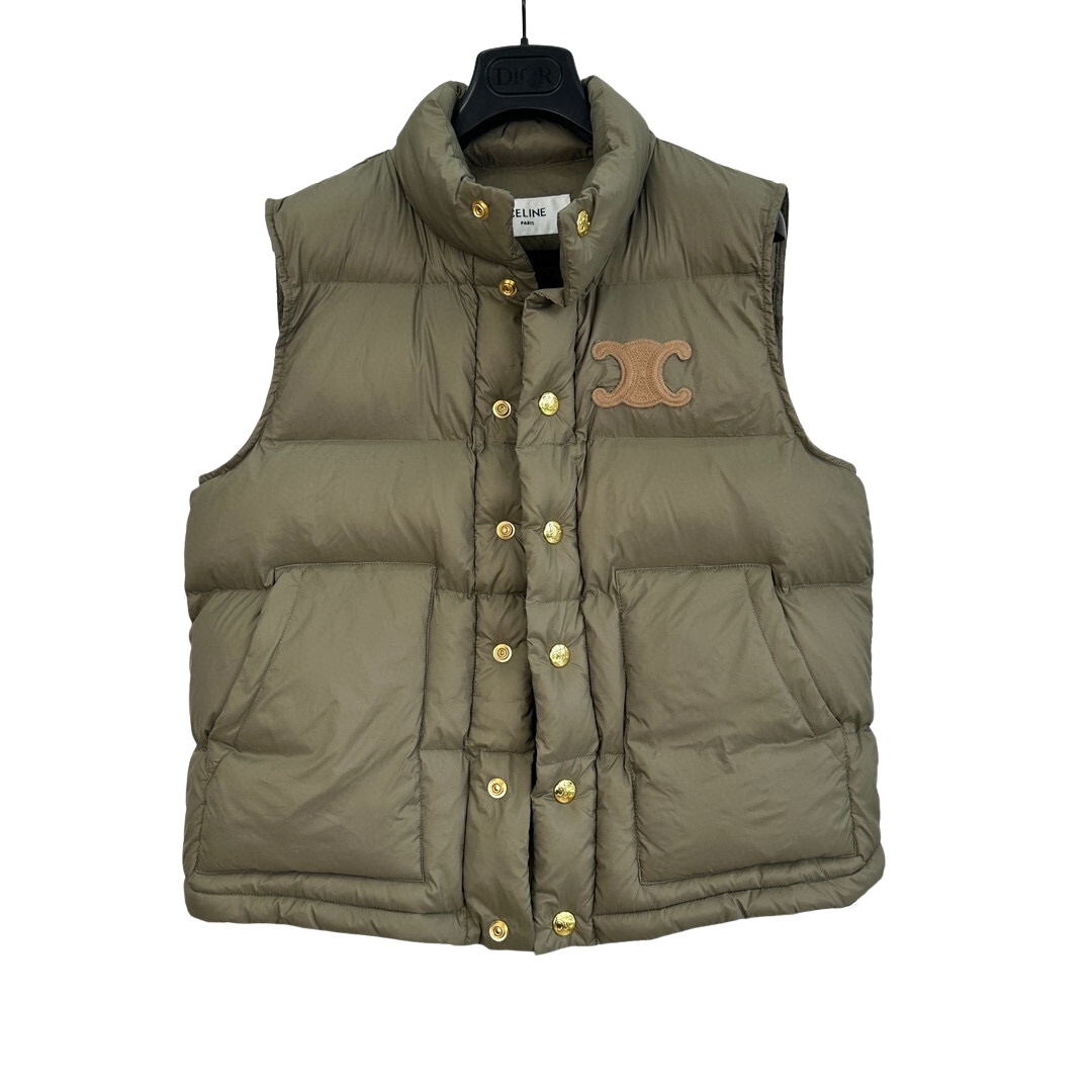 【CELINE公式旗艦店】セリーヌ ダウンベスト ご好評に付き再入荷！-BRAND OFF