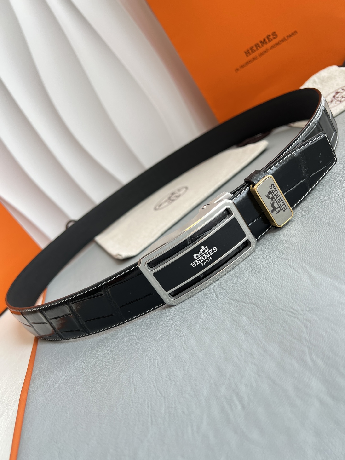 【Hermès】(エルメス) 3.5cmベルト メンズ 24706-BRAND OFF