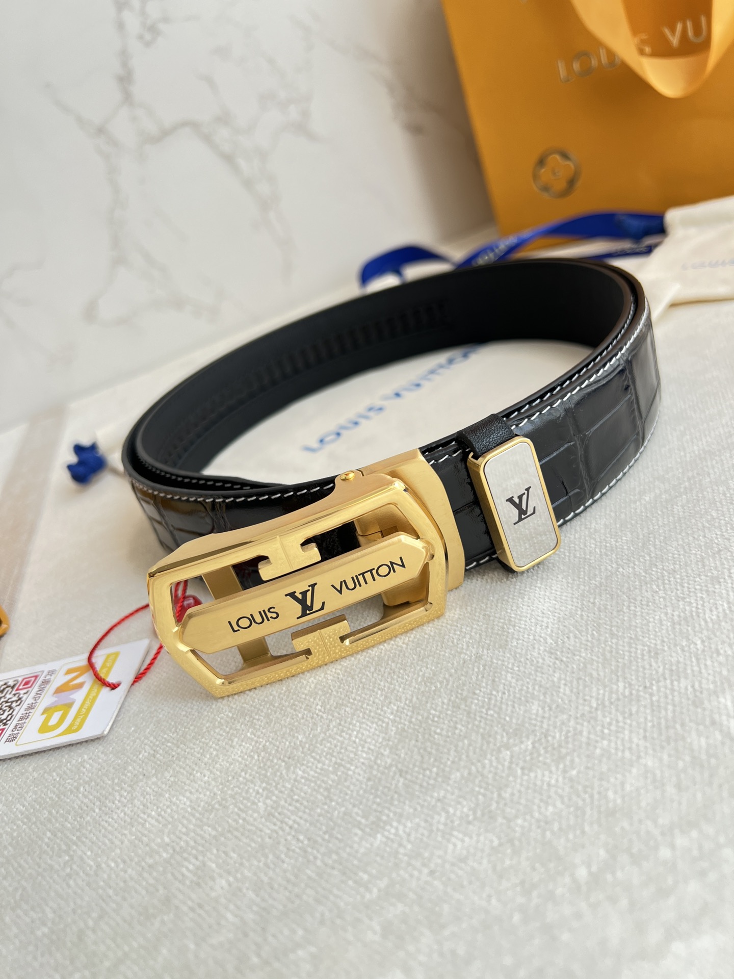 【LOUIS VUITTON】(ルイヴィトン) 3.5cmベルト メンズ-BRAND OFF