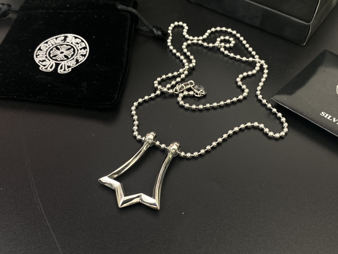 【CHROME HEARTS】ネックレス、新しいネックレス万能シンプルファッションオーナメント240812-BRAND OFF