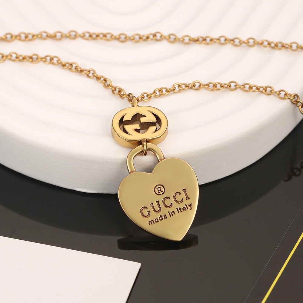 【2026】【 GUCCI】ネックレス、新しいネックレス万能シンプルファッションオーナメント-BRAND OFF