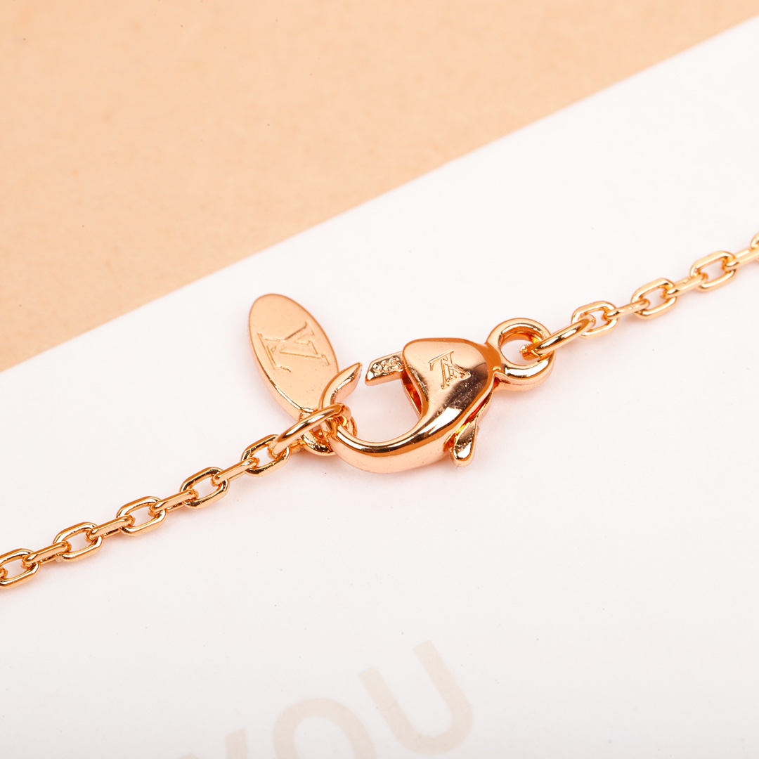 【2026】LV（LOUIS VUITTON）ネックレス、新しいネックレス万能シンプルファッションオーナメント-BRAND OFF