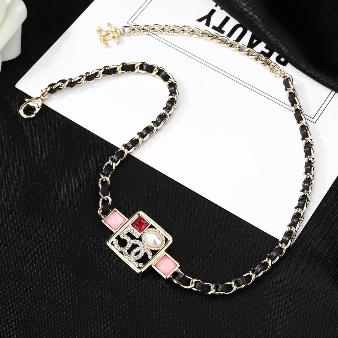 【CHANEL】ネックレス、新しいネックレス万能シンプルファッションオーナメント  240814-BRAND OFF