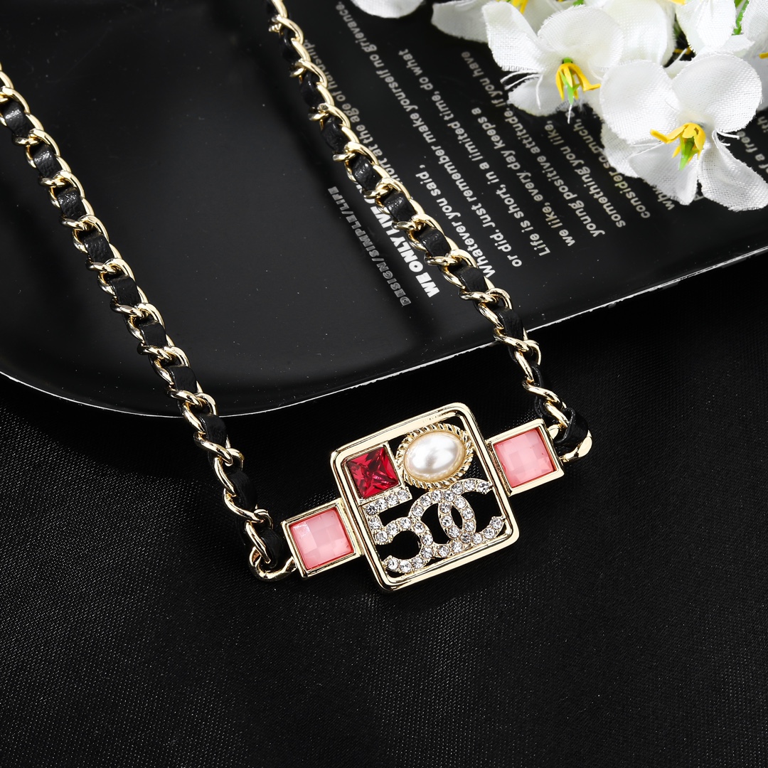 【CHANEL】ネックレス、新しいネックレス万能シンプルファッションオーナメント  240814-BRAND OFF