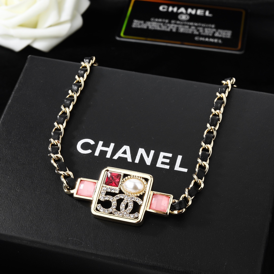 【CHANEL】ネックレス、新しいネックレス万能シンプルファッションオーナメント  240814-BRAND OFF