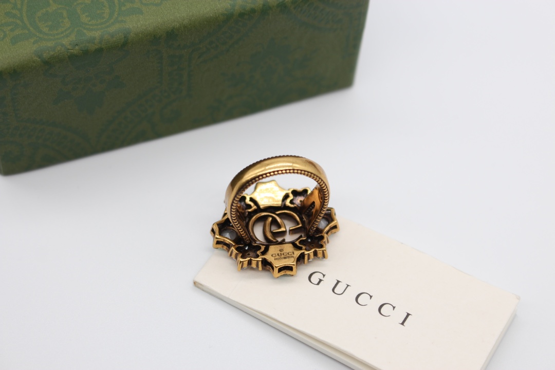 【GUCCI】 グッチ  指輪-BRAND OFF