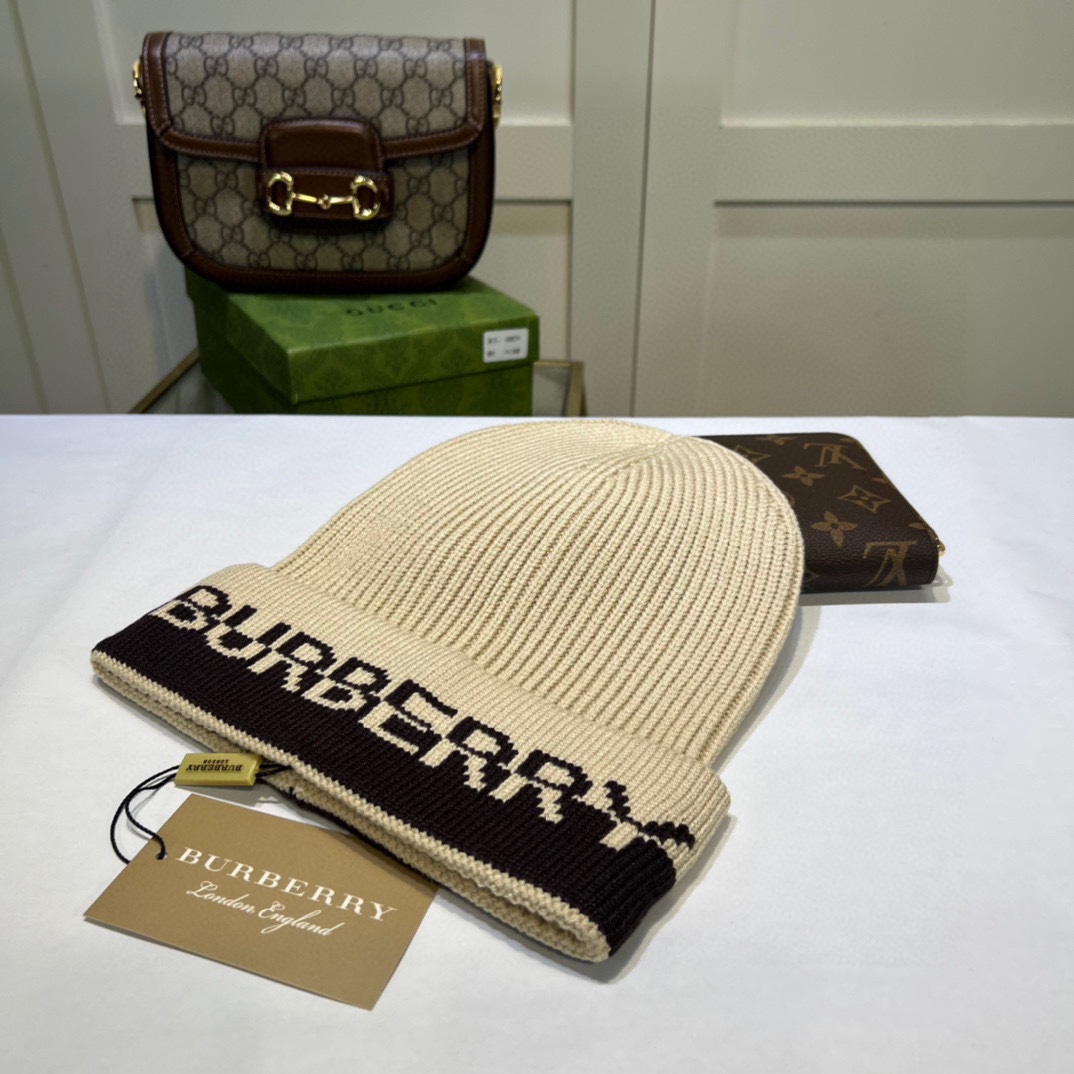 【2026】(BURBERRY) バーバリー ニット帽-BRAND OFF