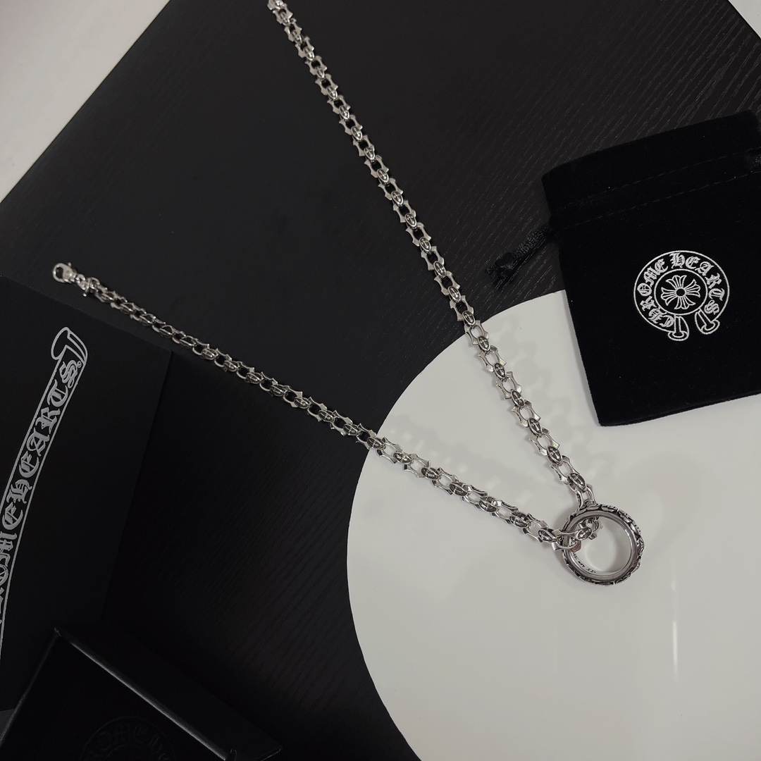 【CHROME HEARTS】ネックレス、新しいネックレス万能シンプルファッションオーナメント 240727-BRAND OFF