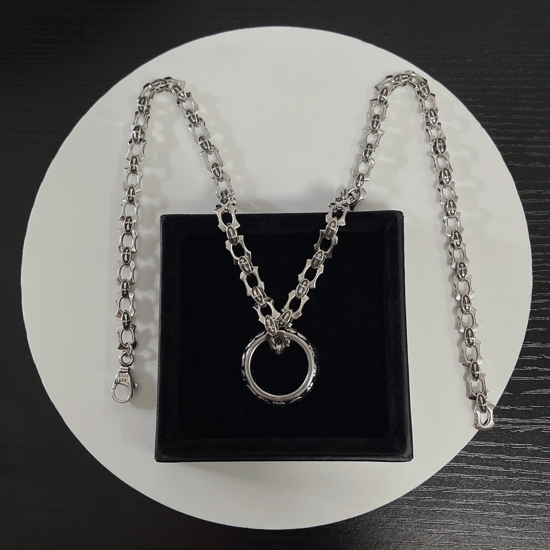 【CHROME HEARTS】ネックレス、新しいネックレス万能シンプルファッションオーナメント 240727-BRAND OFF