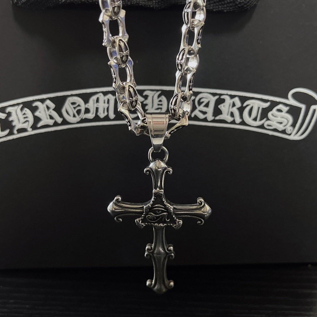 【CHROME HEARTS】ネックレス、新しいネックレス万能シンプルファッションオーナメント  241014-BRAND OFF