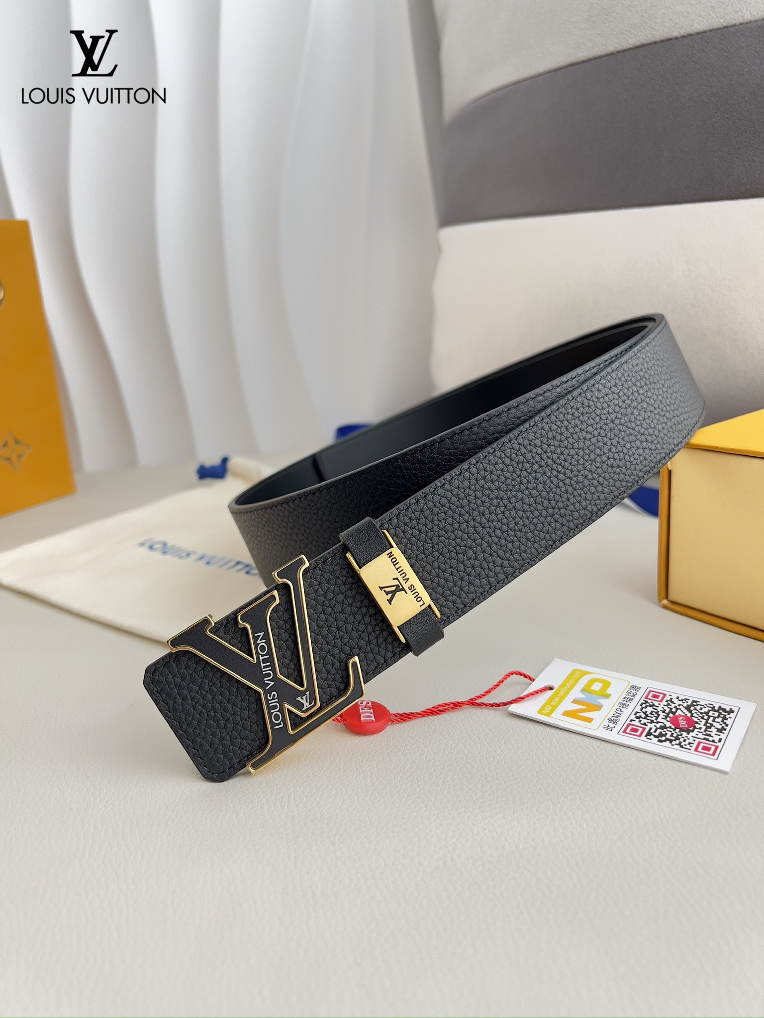 【2026】【LOUIS VUITTON】(ルイヴィトン) 3.8cmベルト メンズ-BRAND OFF