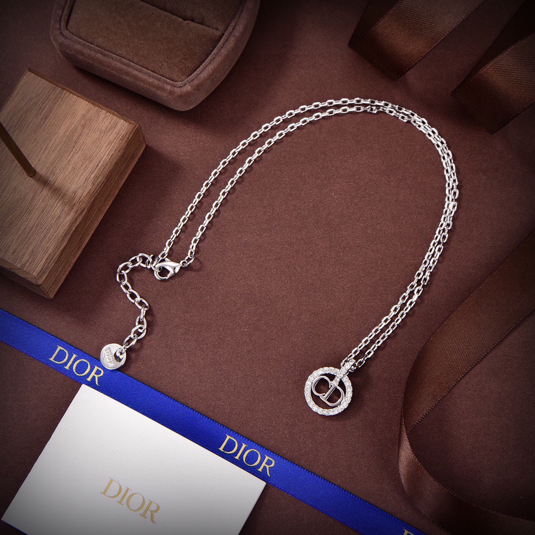 【2026】【DIOR】ネックレス、新しいネックレス万能シンプルファッションオーナメント-BRAND OFF