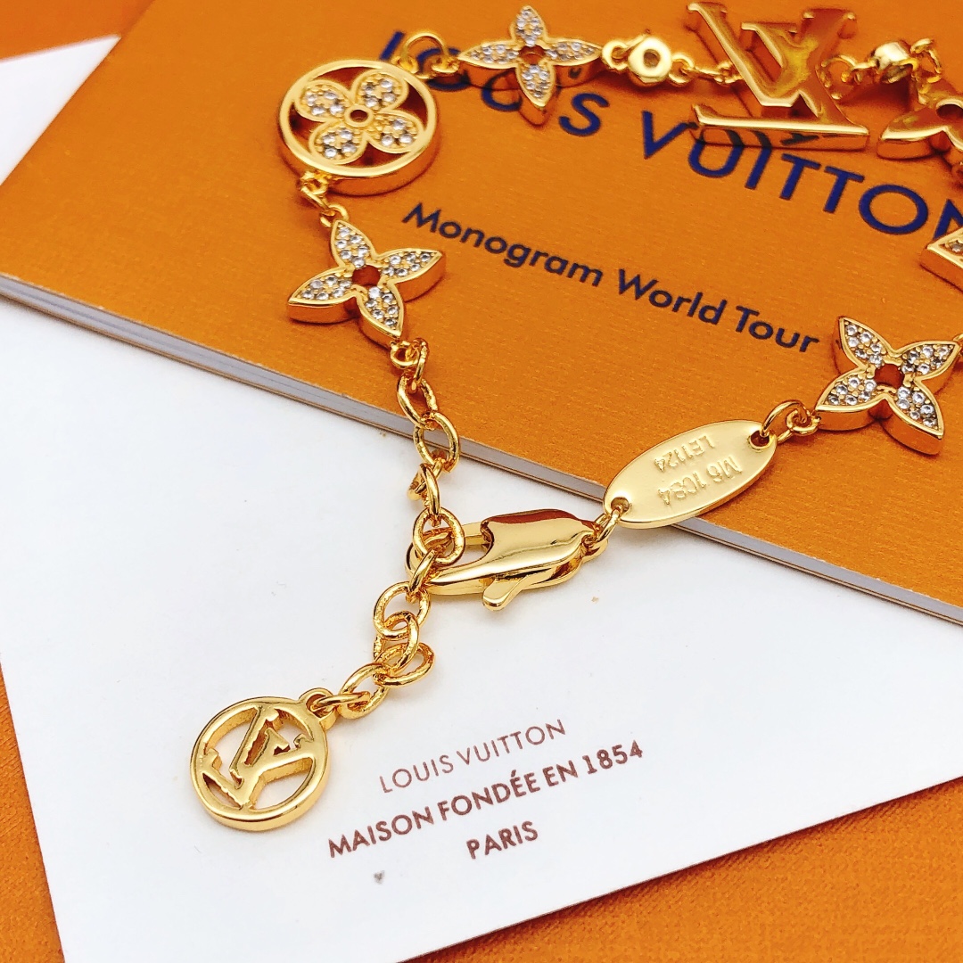 【2026】LV【LOUIS VUITTON】ブレスレット、ファッションシンプルなスタイル   241015-BRAND OFF