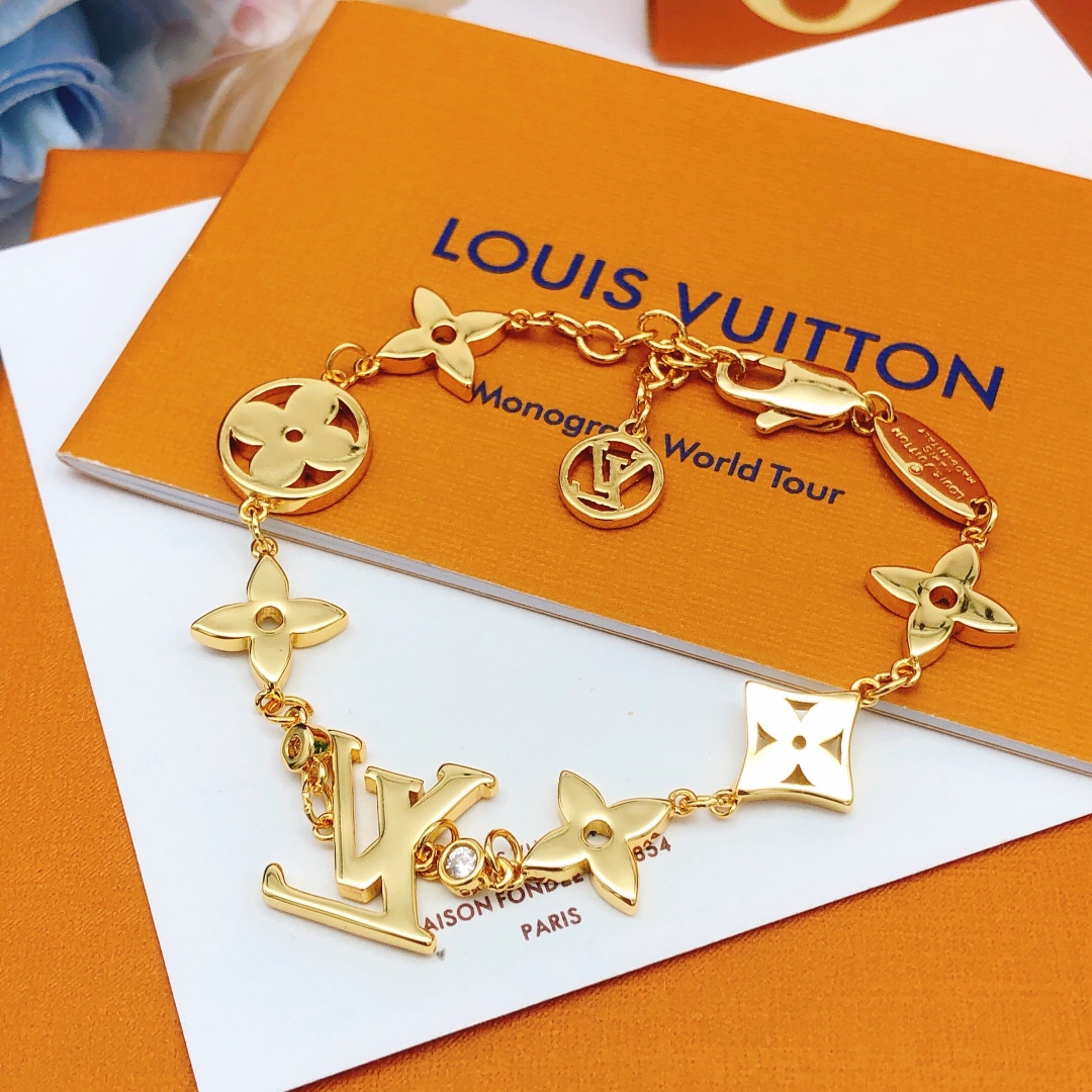 【2026】LV【LOUIS VUITTON】ブレスレット、ファッションシンプルなスタイル   241015-BRAND OFF