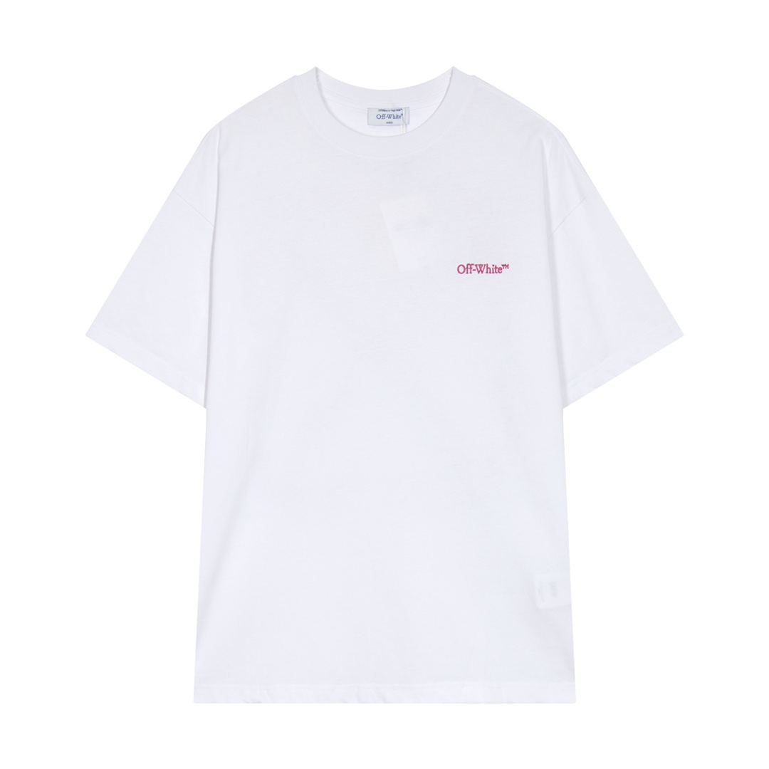 【OFF-WHITE 公式旗艦店】オフホワイト  Tシャツ ご好評に付き再入荷！24629-BRAND OFF