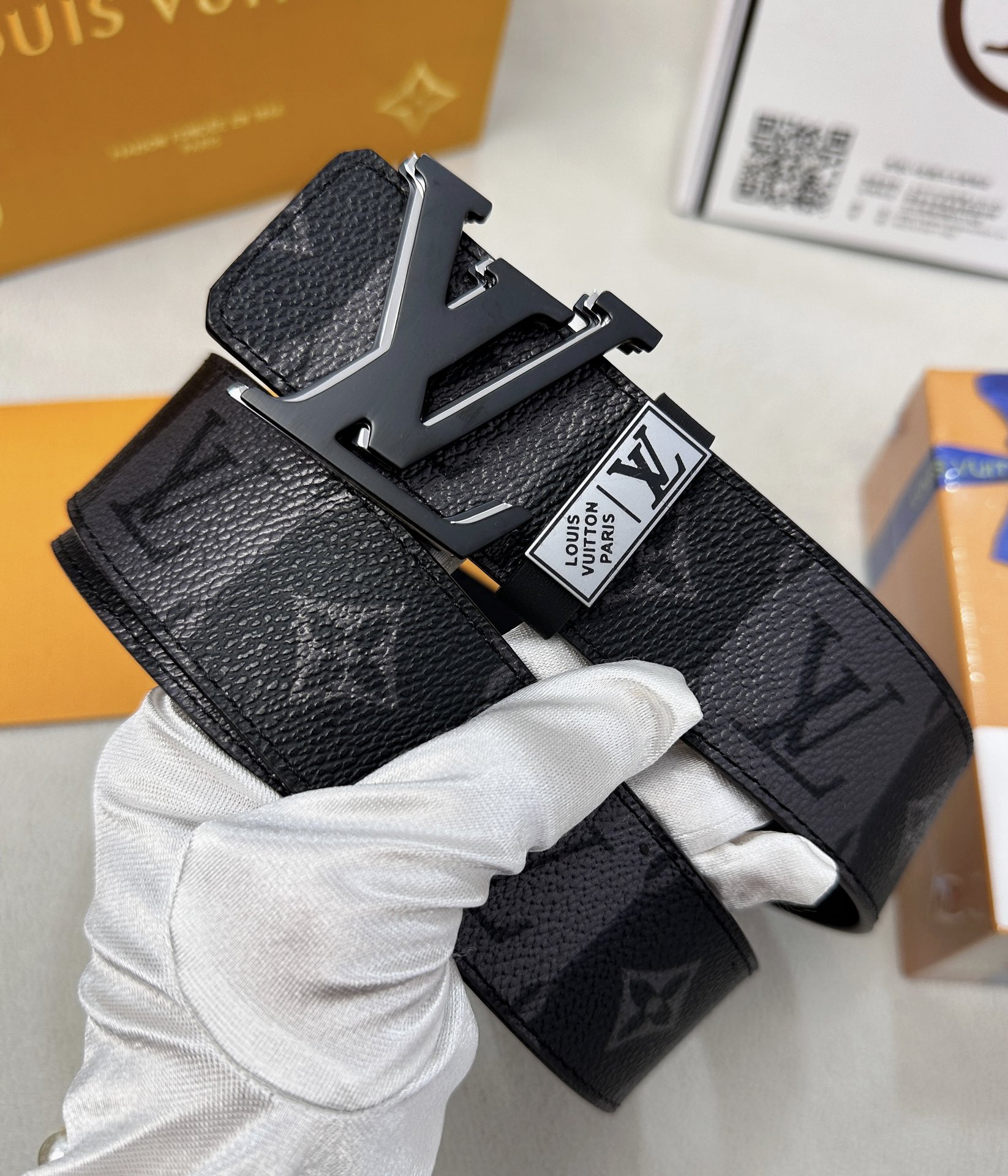 【2026】【LOUIS VUITTON】(ルイヴィトン) 3.8cmベルト メンズ-BRAND OFF