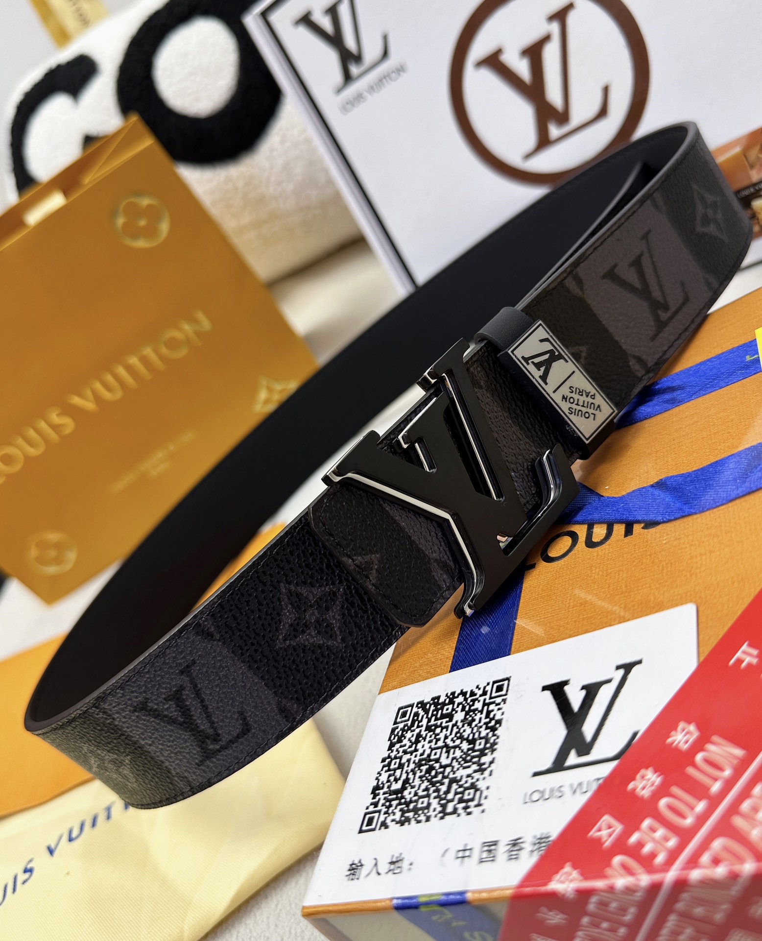 【2026】【LOUIS VUITTON】(ルイヴィトン) 3.8cmベルト メンズ-BRAND OFF