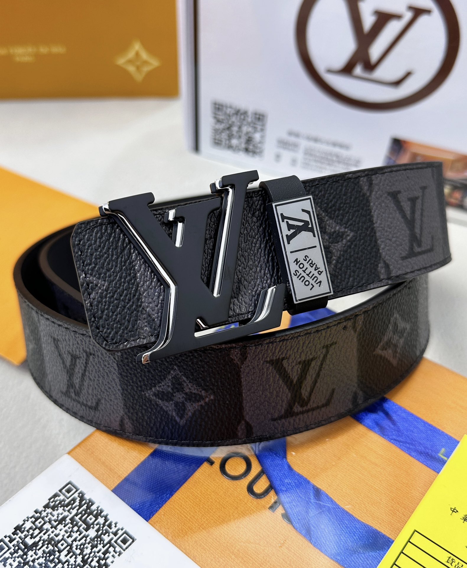 【2026】【LOUIS VUITTON】(ルイヴィトン) 3.8cmベルト メンズ-BRAND OFF