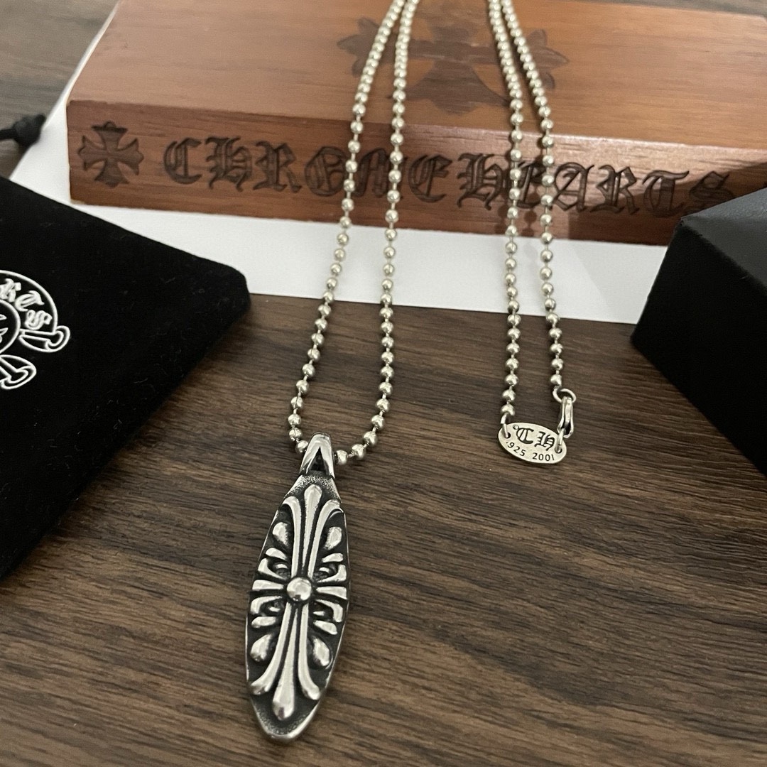 【Chrome Hearts】ネックレス、新しいネックレス万能シンプルファッションオーナメント-BRAND OFF