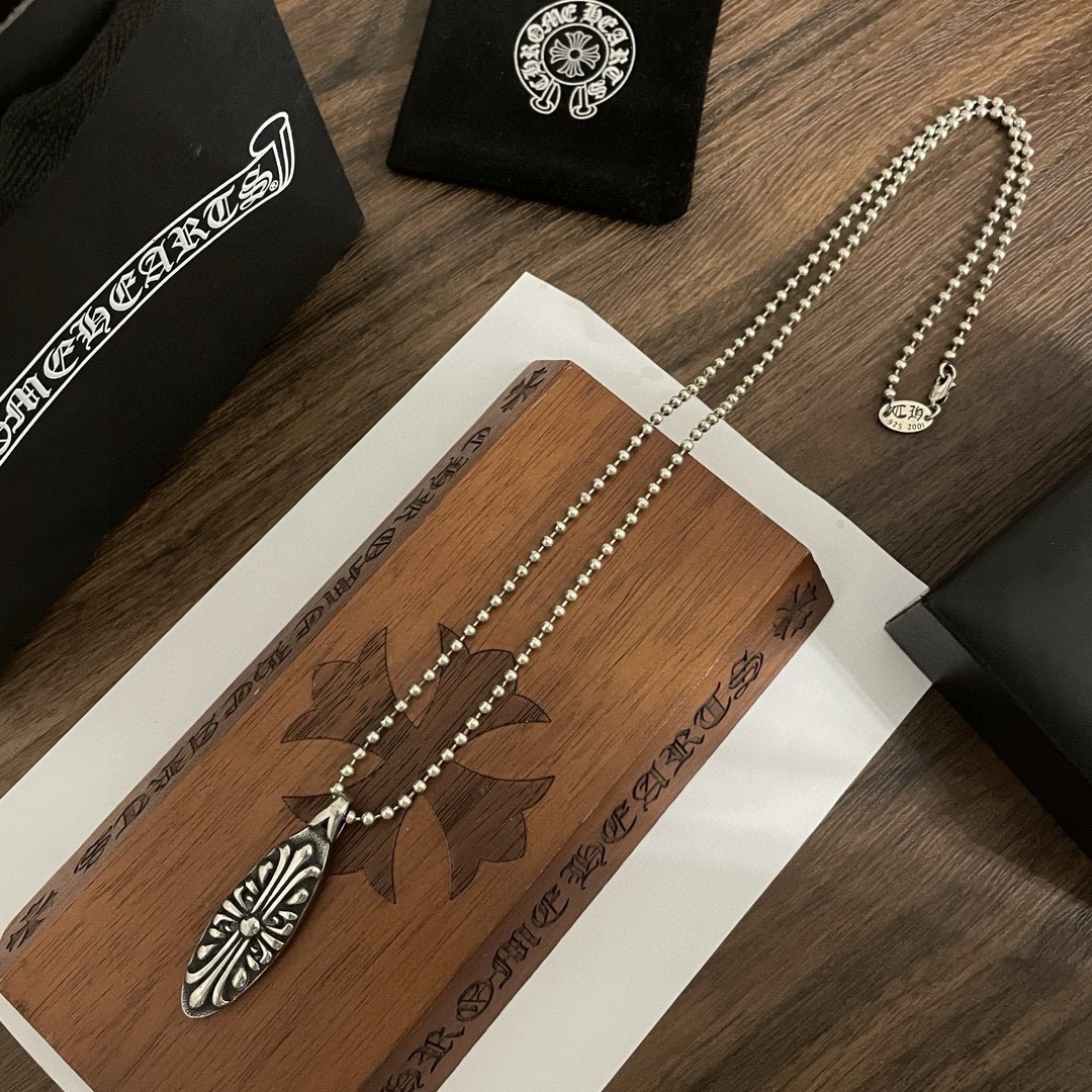 【Chrome Hearts】ネックレス、新しいネックレス万能シンプルファッションオーナメント-BRAND OFF