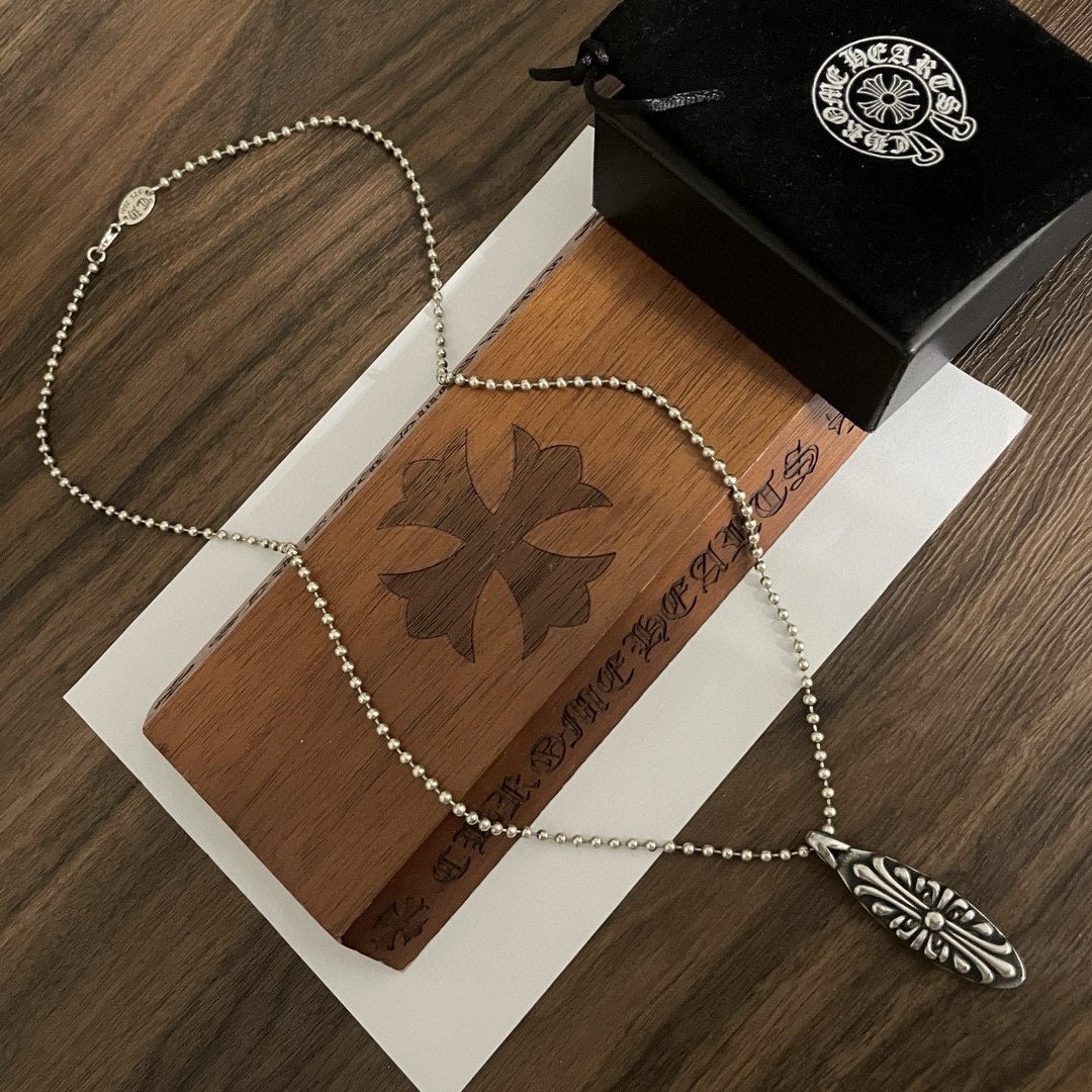 【Chrome Hearts】ネックレス、新しいネックレス万能シンプルファッションオーナメント-BRAND OFF