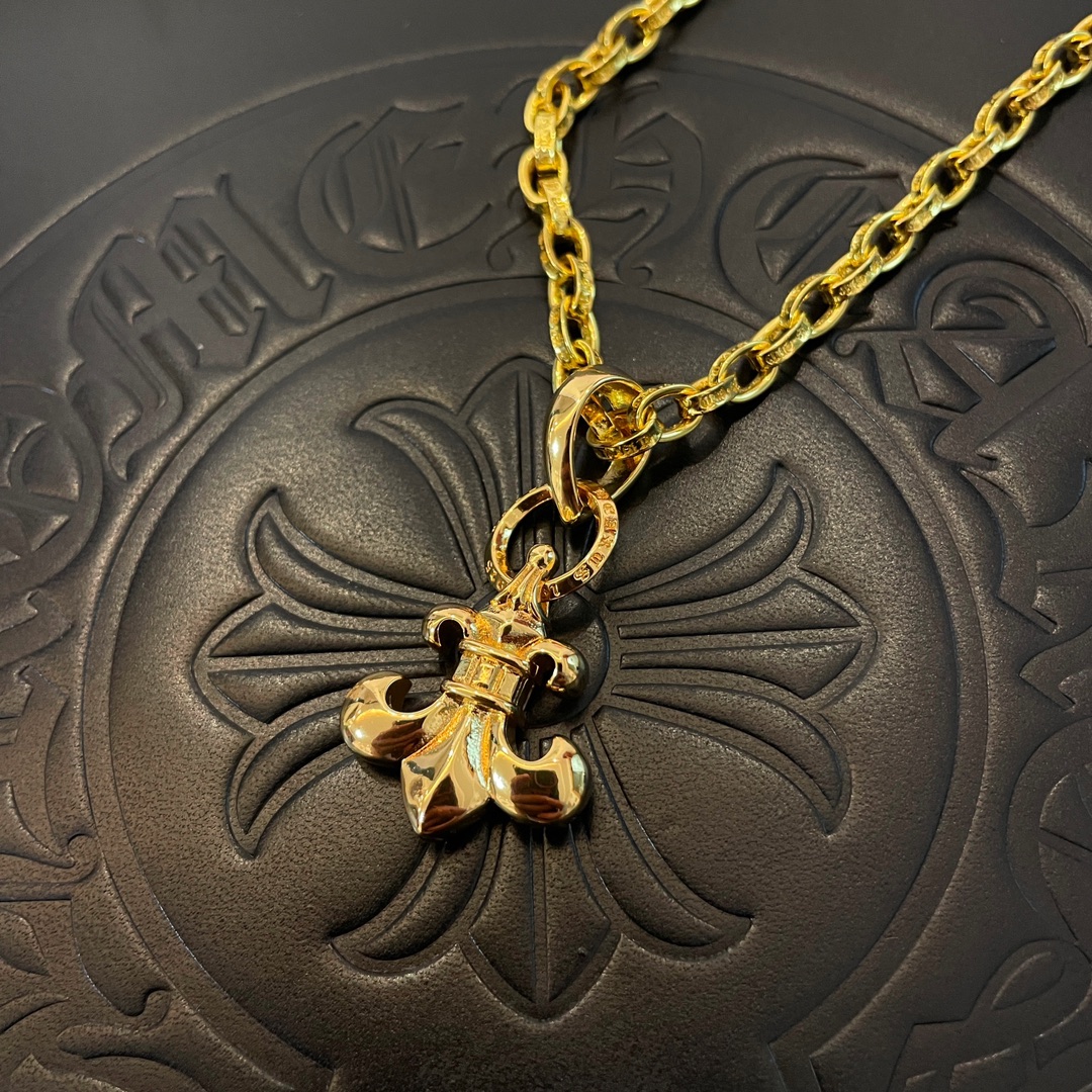 【CHROME HEARTS】ネックレス、新しいネックレス万能シンプルファッションオーナメント-BRAND OFF