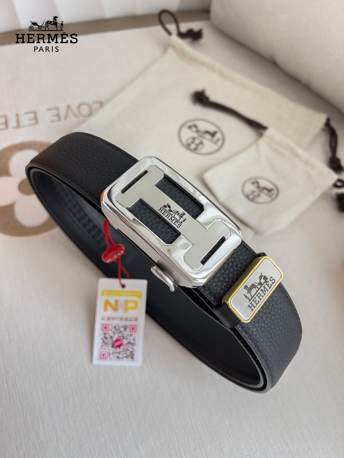 【Hermès】(エルメス) 3.5cmベルト メンズ 24706-BRAND OFF