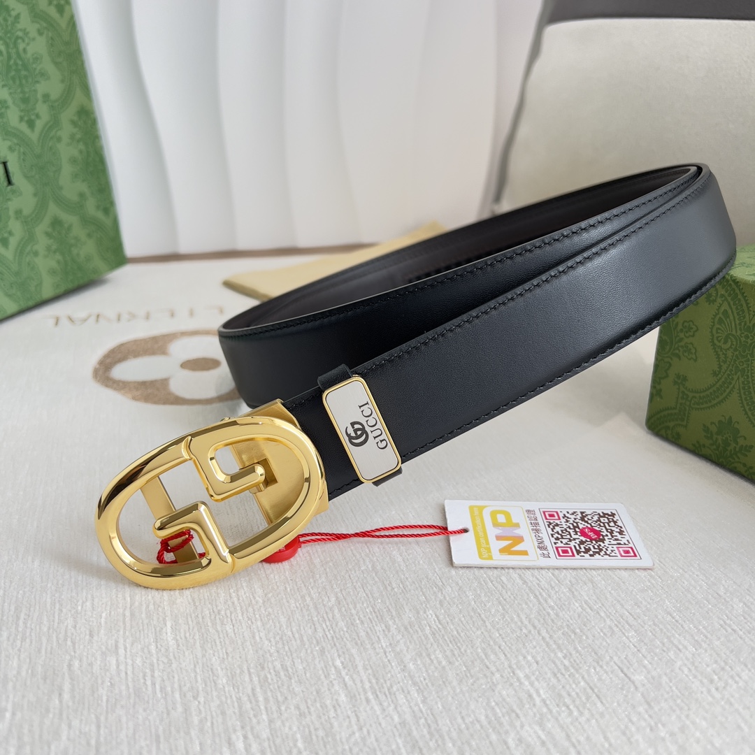 【GUCCI】(グッチ) 3.5cmベルト メンズ-BRAND OFF