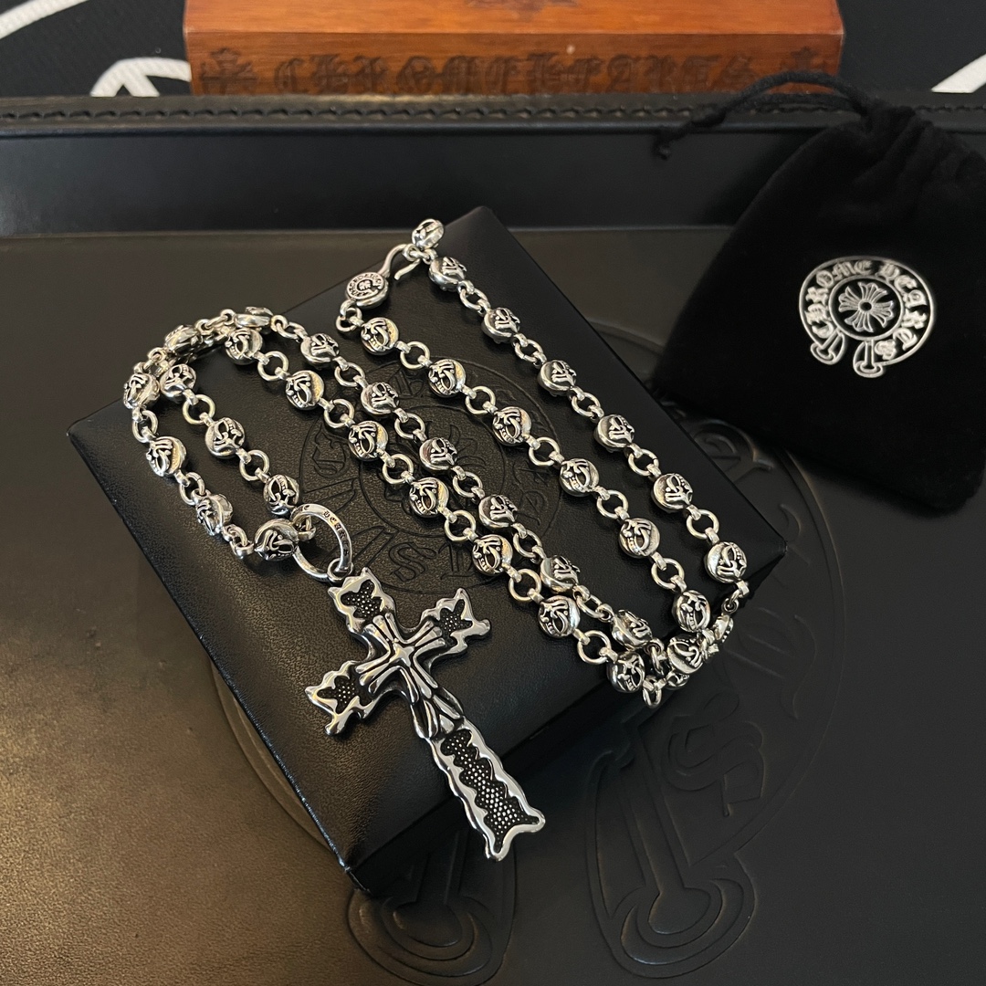 【Chrome Hearts】ネックレス、新しいネックレス万能シンプルファッションオーナメント-BRAND OFF