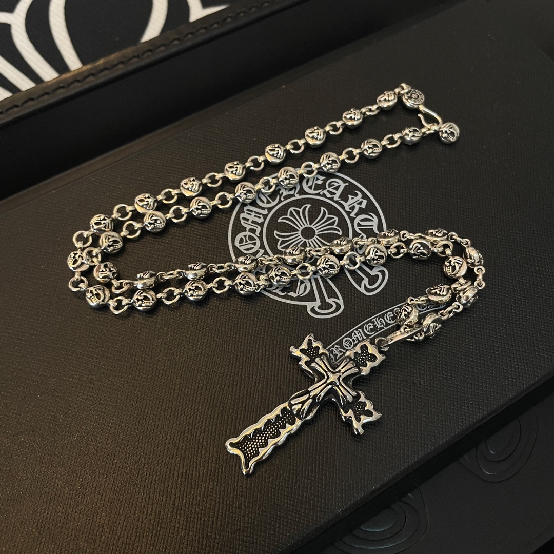 【Chrome Hearts】ネックレス、新しいネックレス万能シンプルファッションオーナメント-BRAND OFF