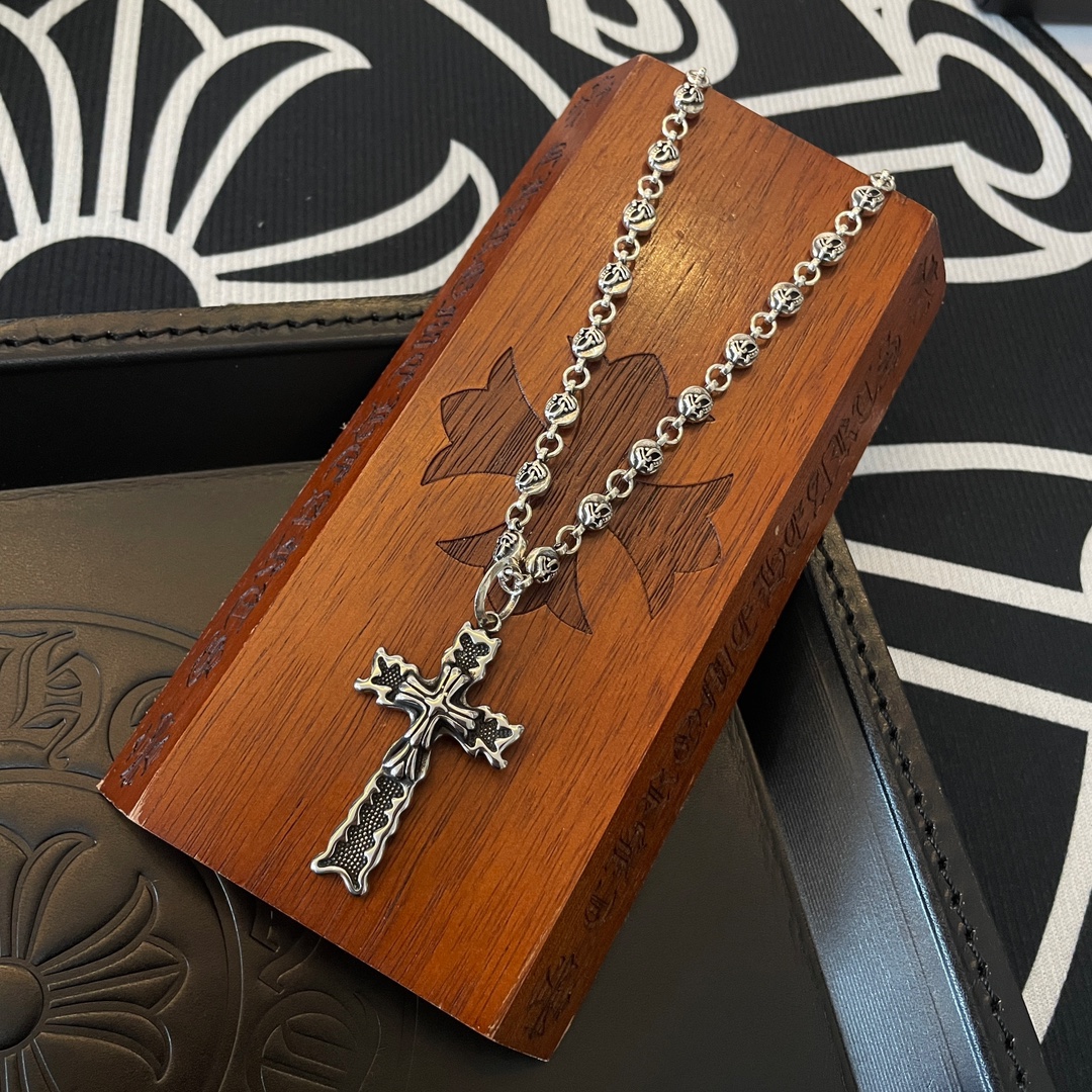 【Chrome Hearts】ネックレス、新しいネックレス万能シンプルファッションオーナメント-BRAND OFF