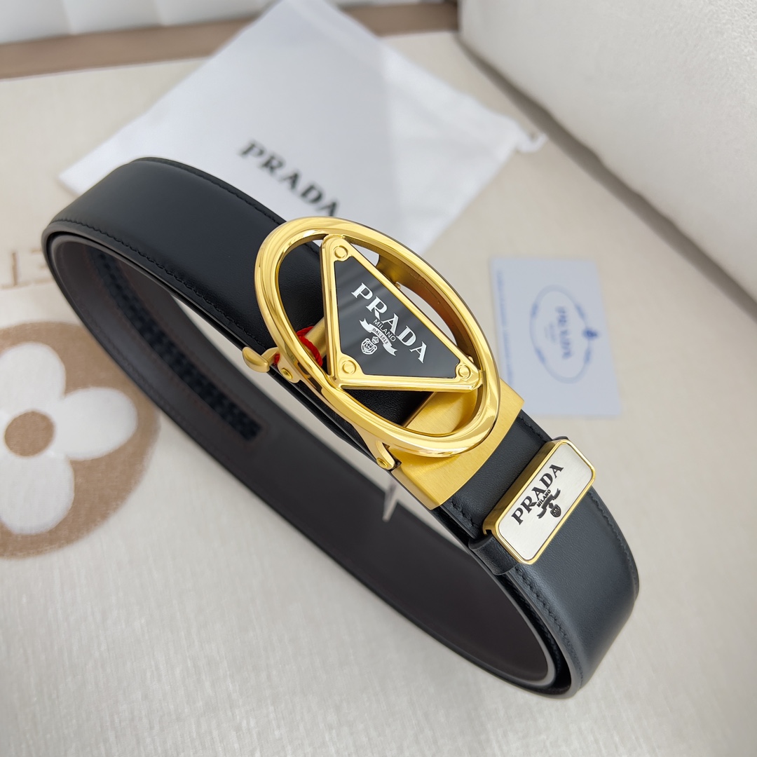 【2026】【PRADA】(プラダ) 3.5cmベルト メンズ 240904-BRAND OFF