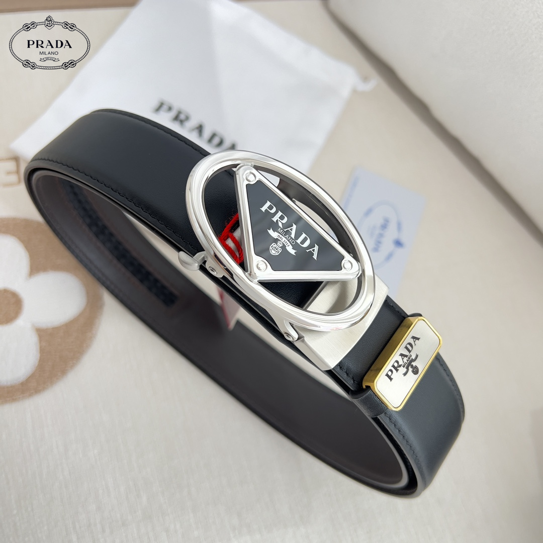 【2026】【PRADA】(プラダ) 3.5cmベルト メンズ 240904-BRAND OFF