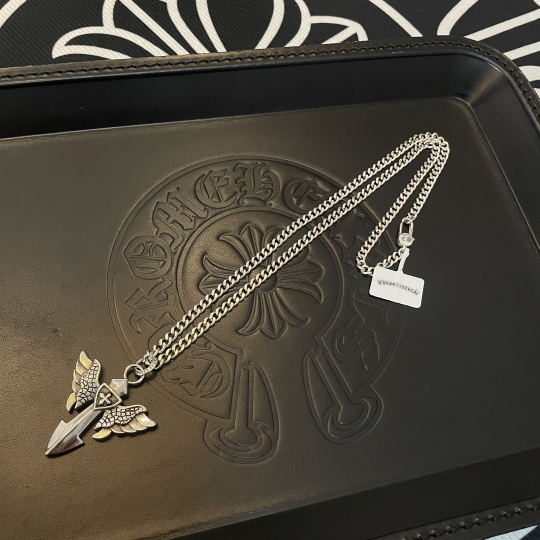 【Chrome Hearts】ネックレス、新しいネックレス万能シンプルファッションオーナメント-BRAND OFF
