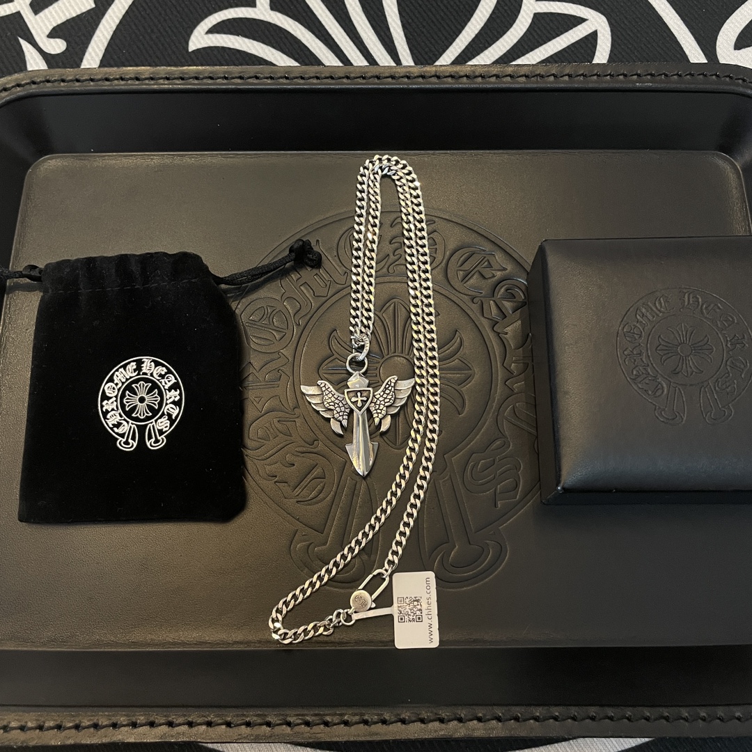 【Chrome Hearts】ネックレス、新しいネックレス万能シンプルファッションオーナメント-BRAND OFF