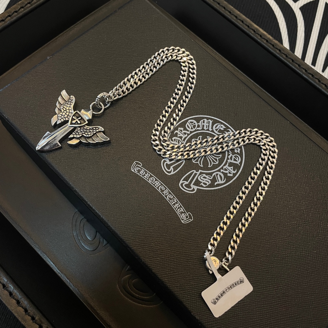【Chrome Hearts】ネックレス、新しいネックレス万能シンプルファッションオーナメント-BRAND OFF