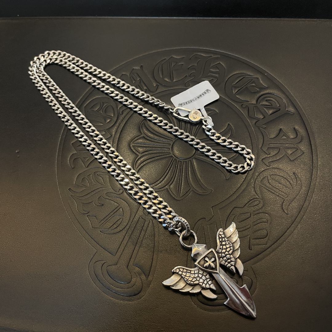 【Chrome Hearts】ネックレス、新しいネックレス万能シンプルファッションオーナメント-BRAND OFF