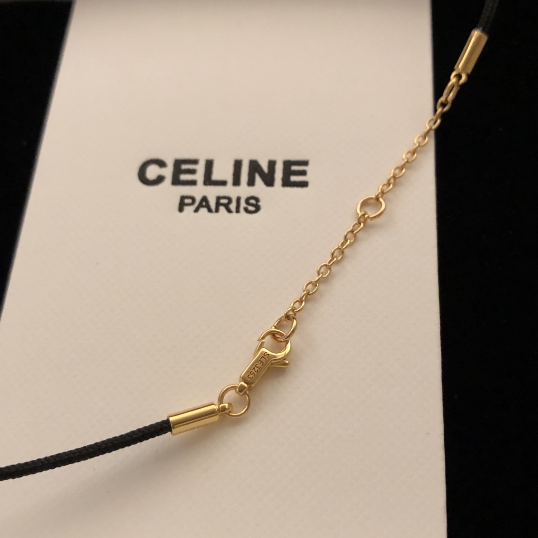 【CELINE】ネックレス、新しいネックレス万能シンプルファッションオーナメント 2474-BRAND OFF