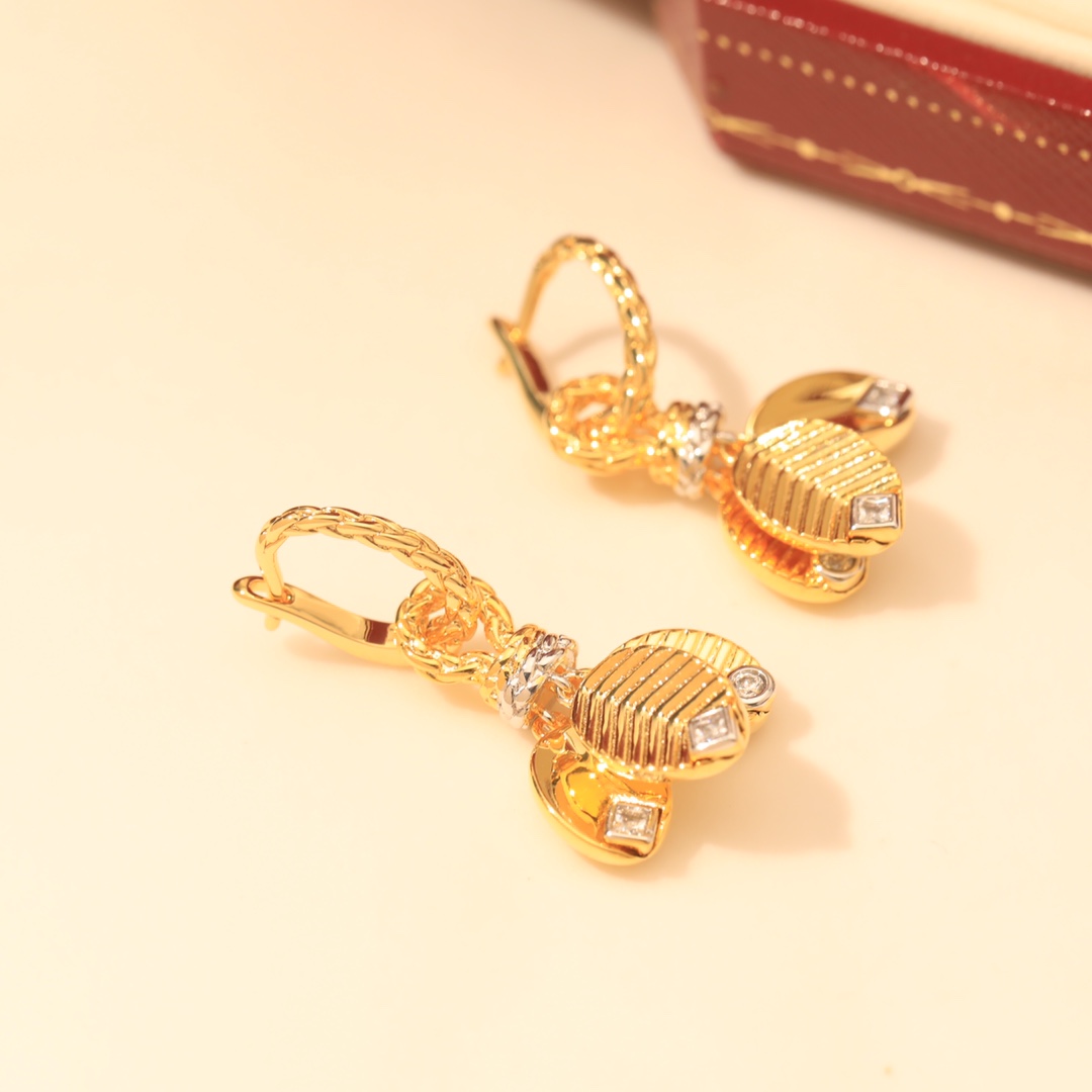 【CARTIER】 カルティエ   ファッションスタイルのイヤリング-BRAND OFF