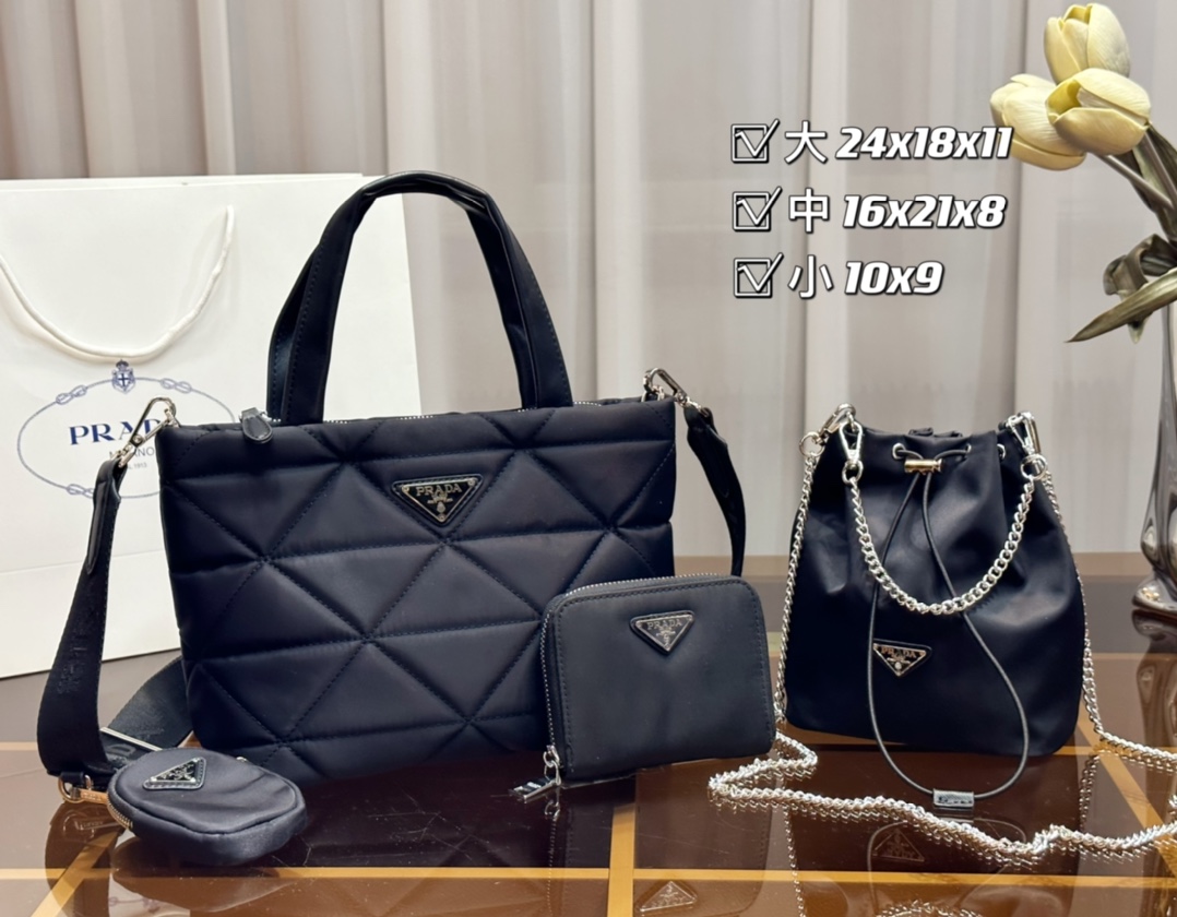 【PRADA】【大人気定番商品♪】プラダ 3点セット-BRAND OFF