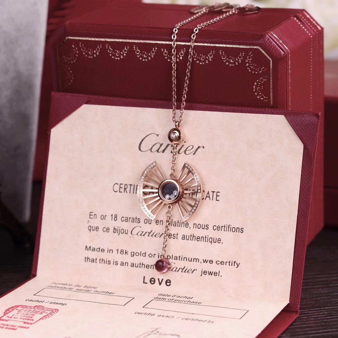 【CARTIER】ネックレス、新しいネックレス万能シンプルファッションオーナメント 24614-BRAND OFF