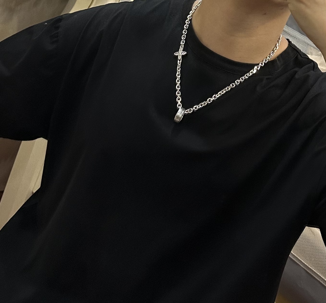 【LOUIS VUITTON】ネックレス、新しいネックレス万能シンプルファッションオーナメント-BRAND OFF