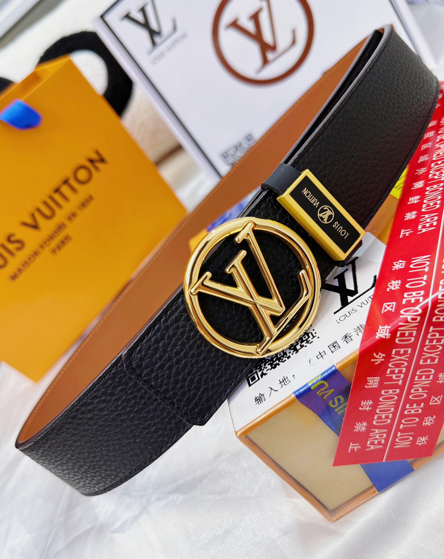 【2026】LV【LOUIS VUITTON】(ルイヴィトン) 3.8cmベルト メンズ  24706-BRAND OFF