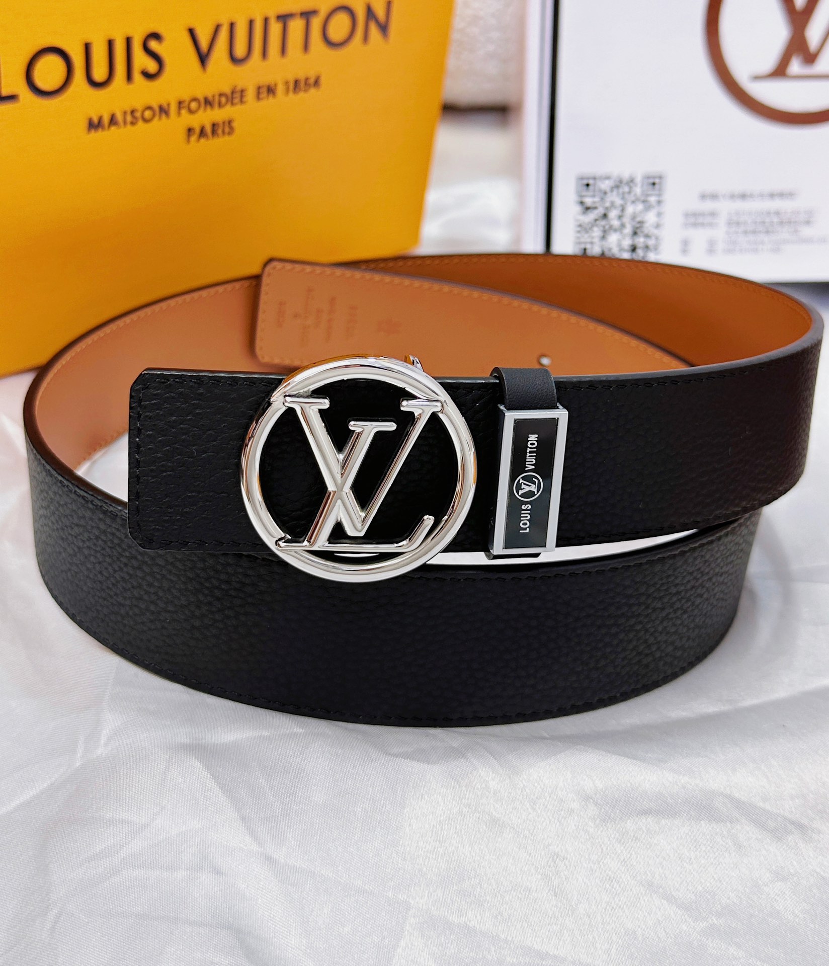 【2026】LV【LOUIS VUITTON】(ルイヴィトン) 3.8cmベルト メンズ  24706-BRAND OFF
