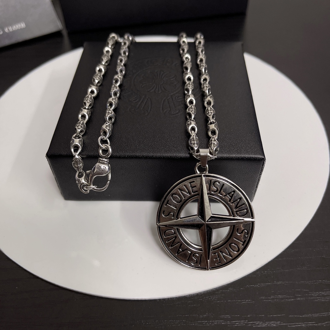 【2026】【CHROME HEARTS】クロムハーツ、新しいネックレス万能シンプルファッションオーナメント 2471-BRAND OFF