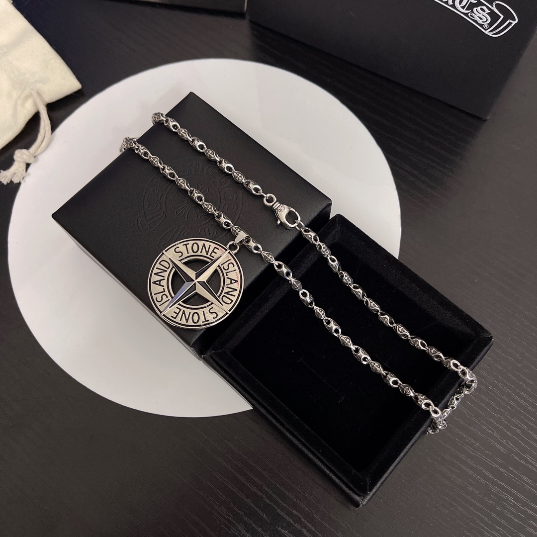 【2026】【CHROME HEARTS】クロムハーツ、新しいネックレス万能シンプルファッションオーナメント 2471-BRAND OFF