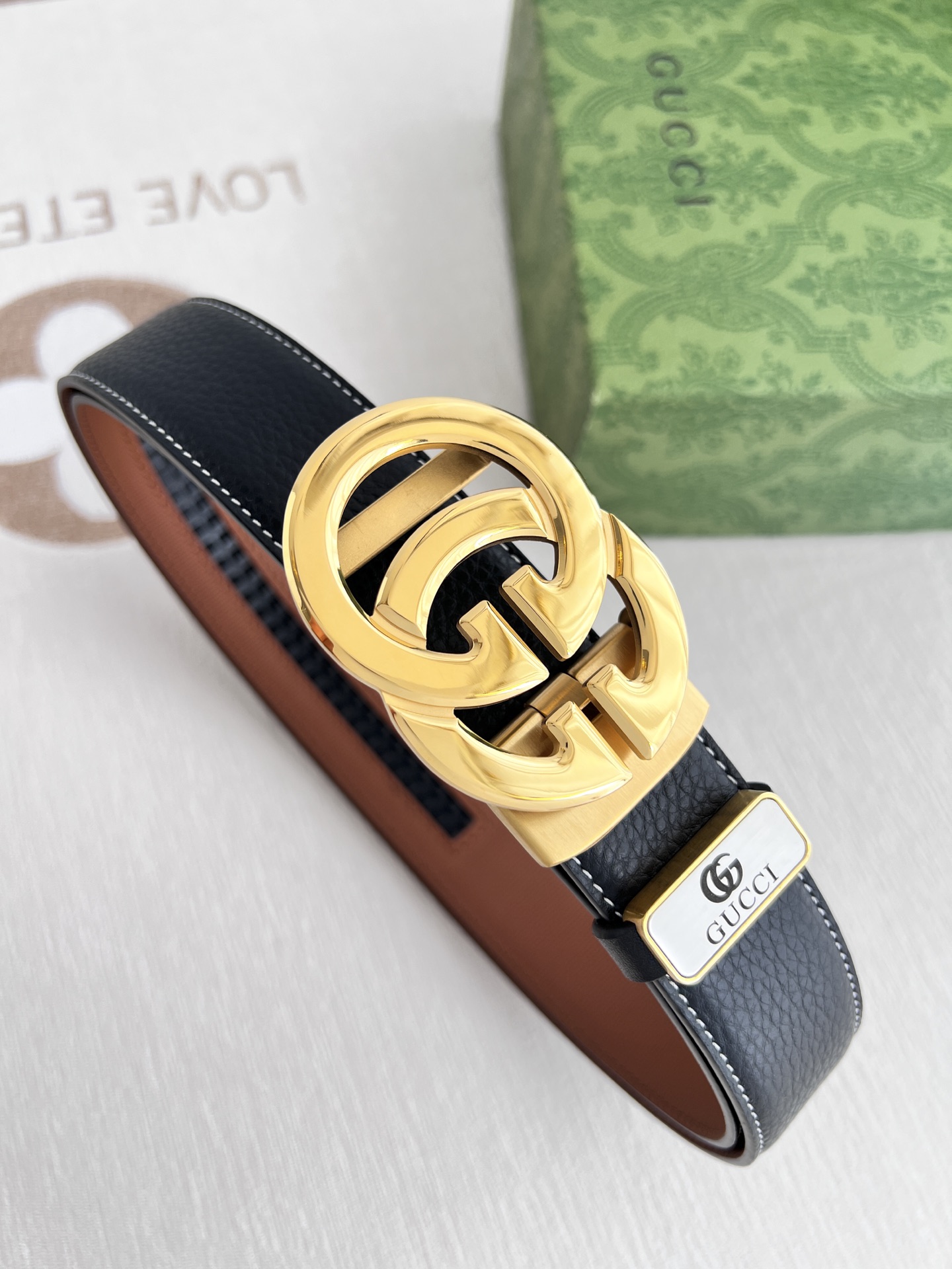 【2026】【GUCCI】(グッチ) 3.5cmベルト メンズ-BRAND OFF