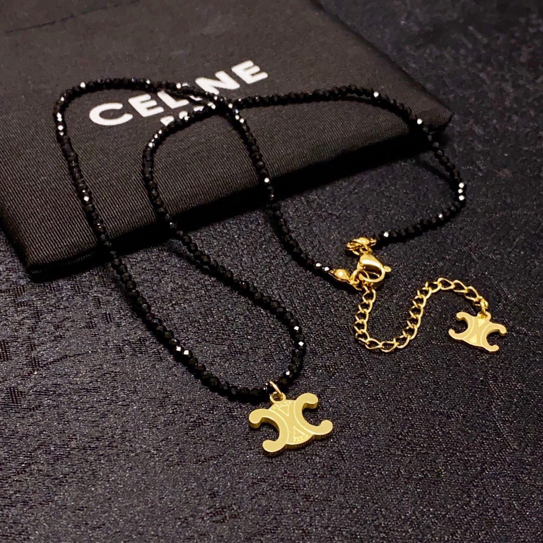 【CELINE】ネックレス、新しいネックレス万能シンプルファッションオーナメント 2474-BRAND OFF